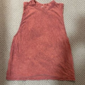Lululemon Pink tie die all yours tank